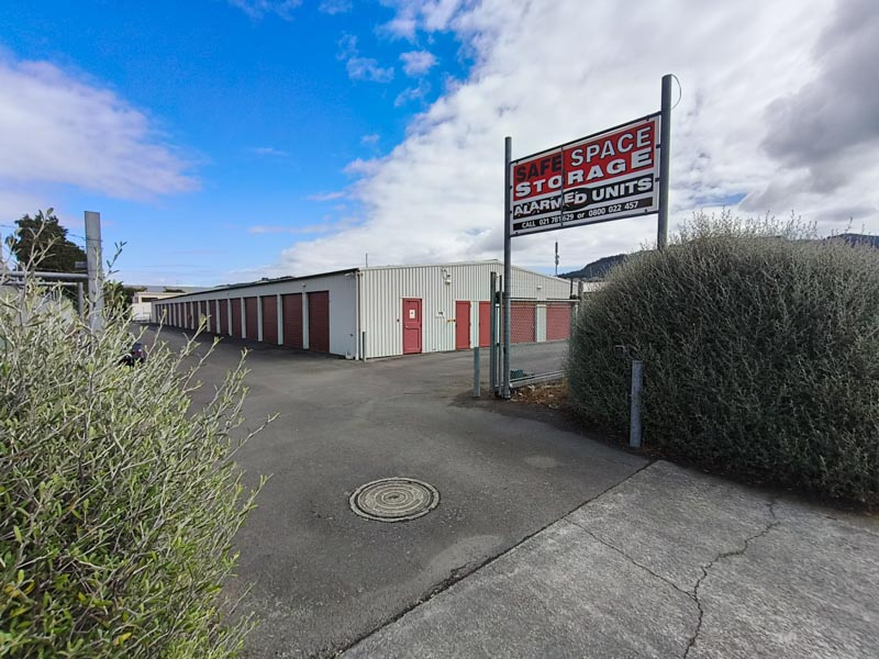 Facility entrance and signage
