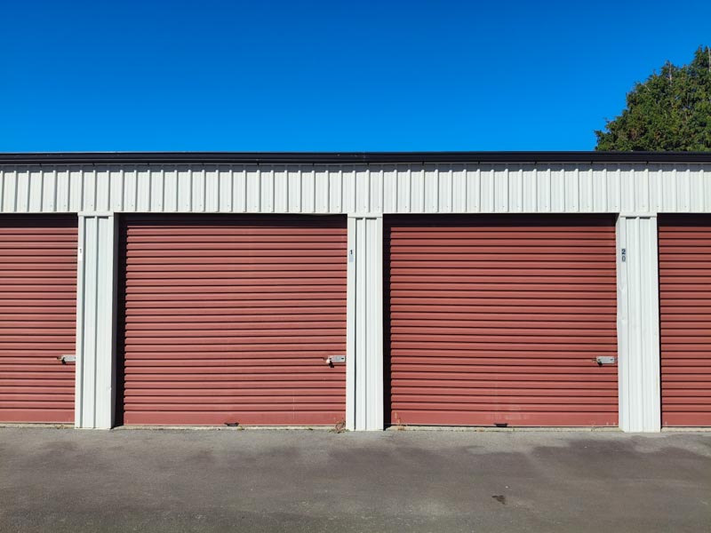 Large roller door units